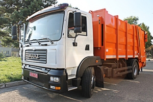 KrAZ Garbage Truck Presented  to Zhydachiv on its Anniversary