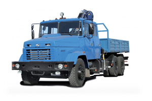 KrAZ-65053 with load-handling system