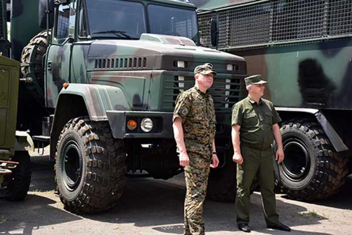 КрАЗи беруть участь в тренінгах молодих офіцерів поліції Донбасу