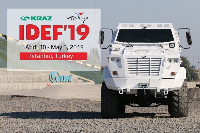 “KrAZ” Invites to Visit its Stand at IDEF 2019