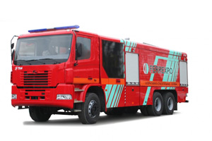 Fire bluster tank truck KrAZ-6511H4