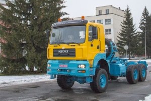 КрАЗ-6510ТЕ у жовто-блакитному кольорі країни