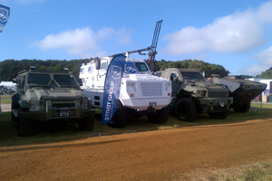 The KrAZ-MPV Shrek One Vehicle Is a Great Success at DVD 2014