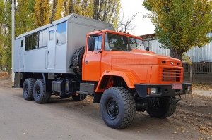 Вахтовые фургоны на базе КрАЗ-63221 высокой проходимости — для нефтяников
