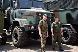 КрАЗы участвуют в тренингах молодых офицеров полиции Донбасса