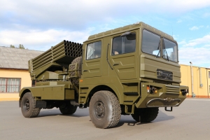 БМ-21 УМ Берест - новая боевая машина на базе КрАЗа