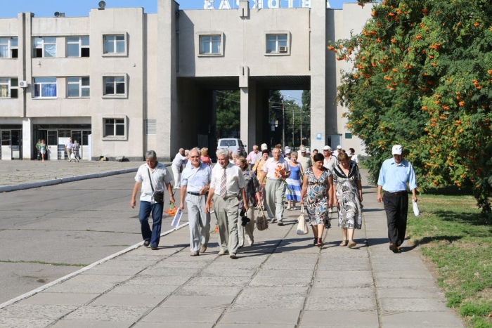 Сьогодні до ПАТ «АвтоКрАЗ» завітали сивочолі екскурсанти