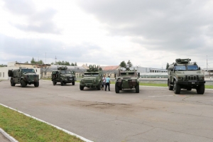 Testing of Ukrainian Armored Vehicles on the Proving Ground of “AutoKrAZ”