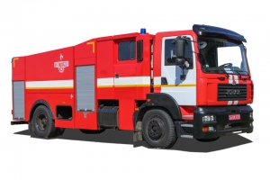 Пожарная автоцистерна АЦ-40 на шаccи КрАЗ-5401Н2
