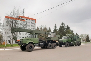 Автокран КТА-25 и экскаватор ЭОВ-4421 на базе КрАЗ-63221 на ведомственных испытаниях получили положительные заключения