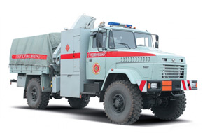 The special truck KrAZ-5233BE