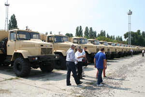 Successful Inspection of the KrAZ Off Road Vehicles by Egyptian MOD Officers