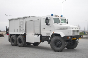 New Mine Clearance Vehicle KrAZ: Armor Protection and More Functions