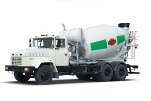 Concrete mixer truck KrAZ-6233P4