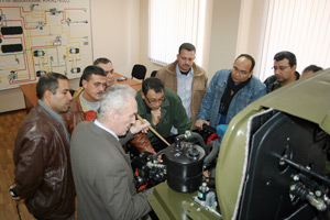 Training for Egyptian MOD officers at KrAZ