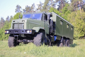 СА-10У на базі автомобільного шасі КрАЗ-63221 для ЗСУ