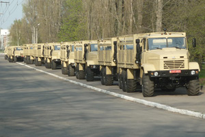 KrAZ Trucks Shipped to ARE MOD