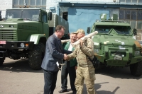 «КрАЗ» допоміг батальйону «Донбас-Україна»