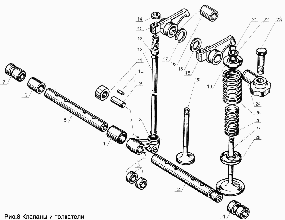 Valves and lifters