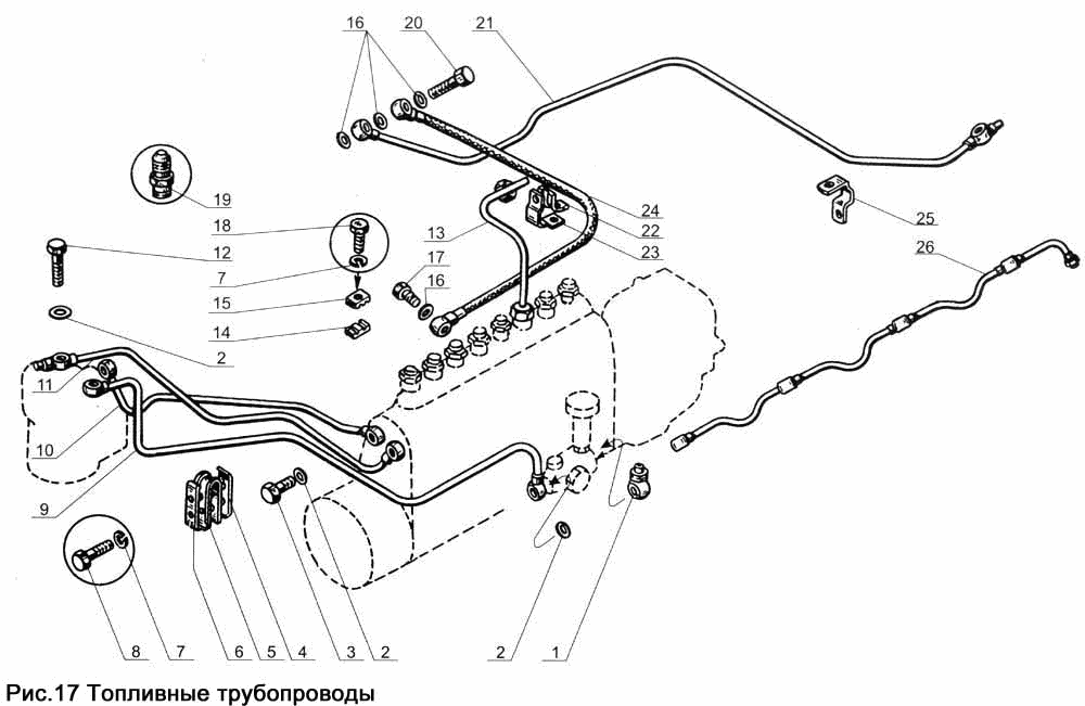 Fuel pipes