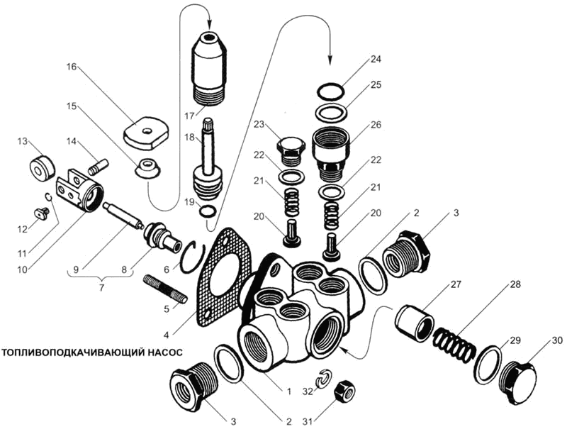 Fuel-feed pump