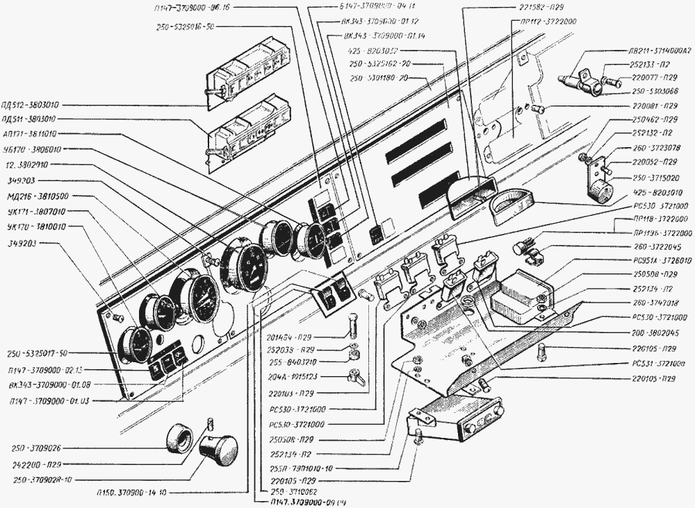 Instrument board