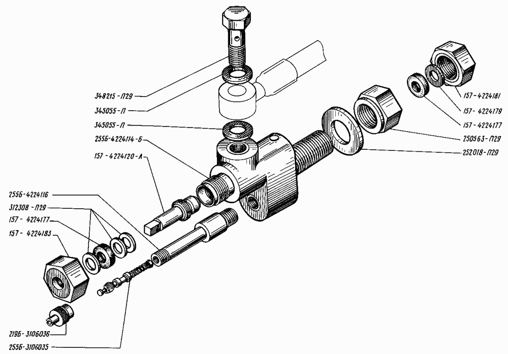 Wheel-mounted crane