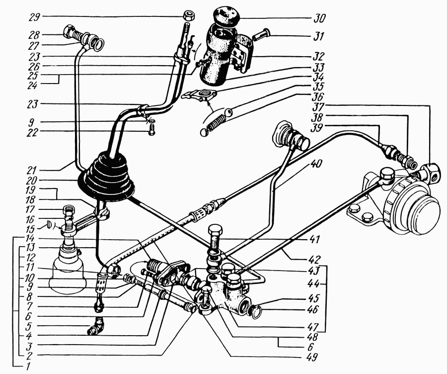 Gear shift lever