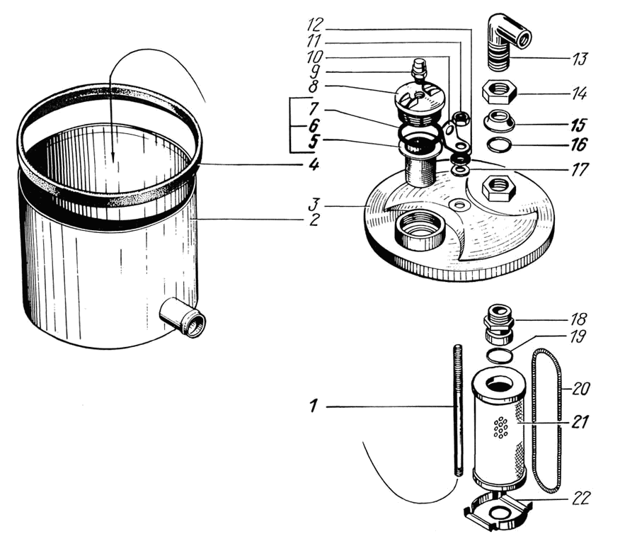 Oil tank