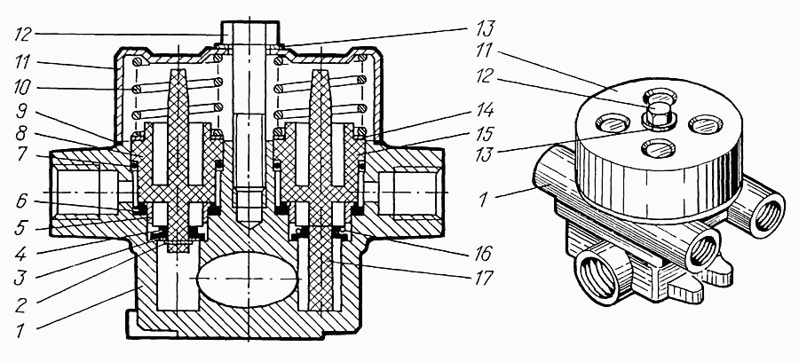 Four loop safety valve 