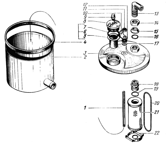 Oil tank