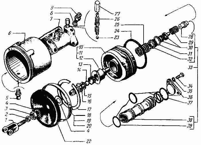 Clutch release cylinder