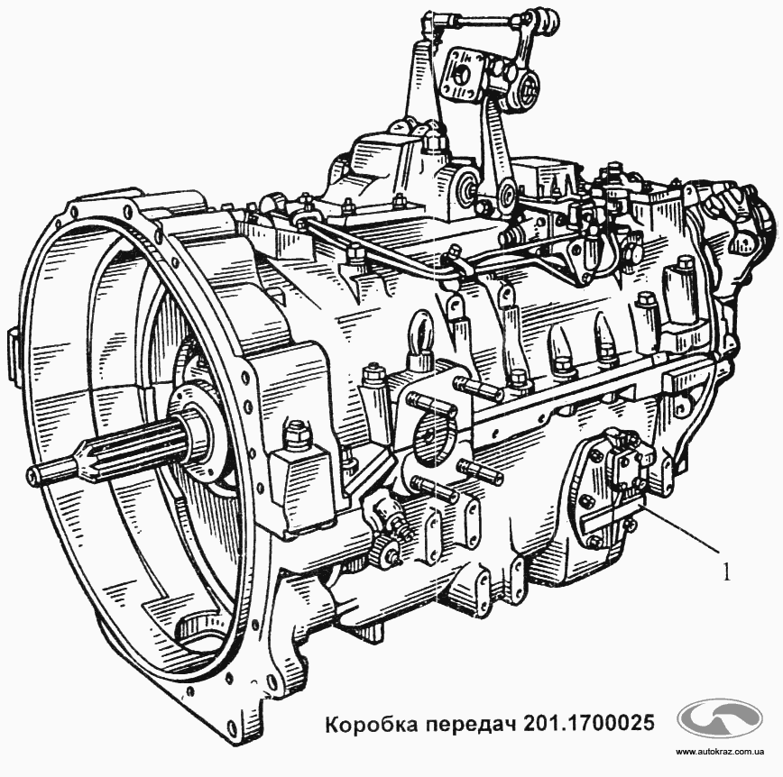 Коробка передач 201.1700025